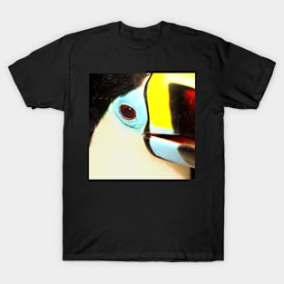 Closeup of a Red-billed Toucan at Iguassu, Brazil. T-Shirt